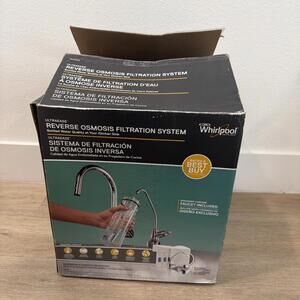 Whirlpool WHER25 Reverse Osmosis (RO) Filtration System With Chrome Faucet